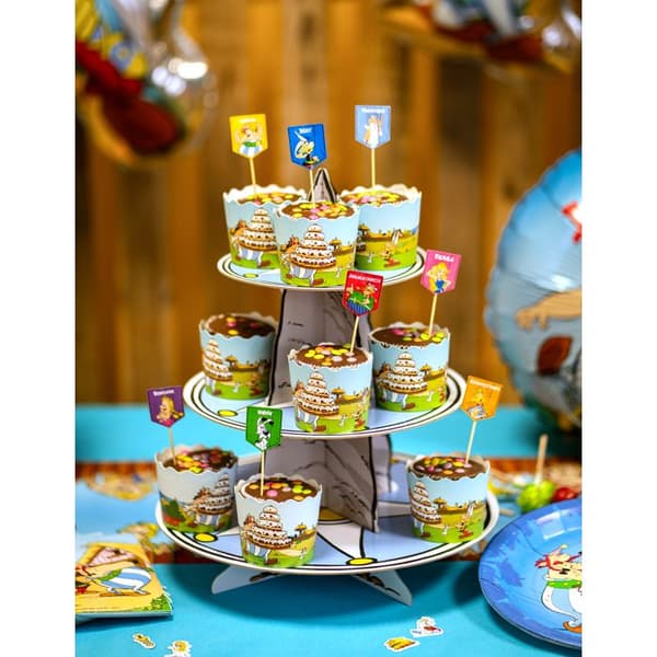 8 bilder av cupcakes Astérix