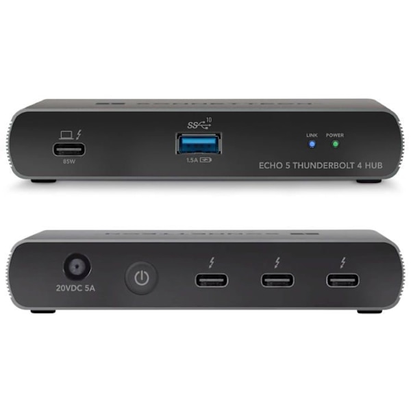 Sonnet Hub - ECHO-HB5-T4 - Echo 5 Thunderbolt 4 Hub