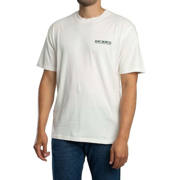 T-Shirt Grafisk Burns Back - Dickies Vit M