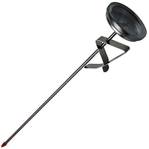 Termometer för ljustillverkning 300mm + klämma