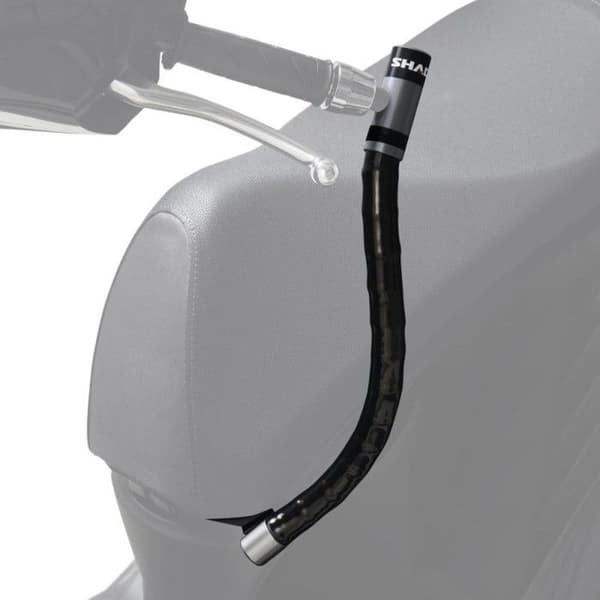 Låsmontering för styre till scooter Shad Lock Honda Vision 110 svart silver