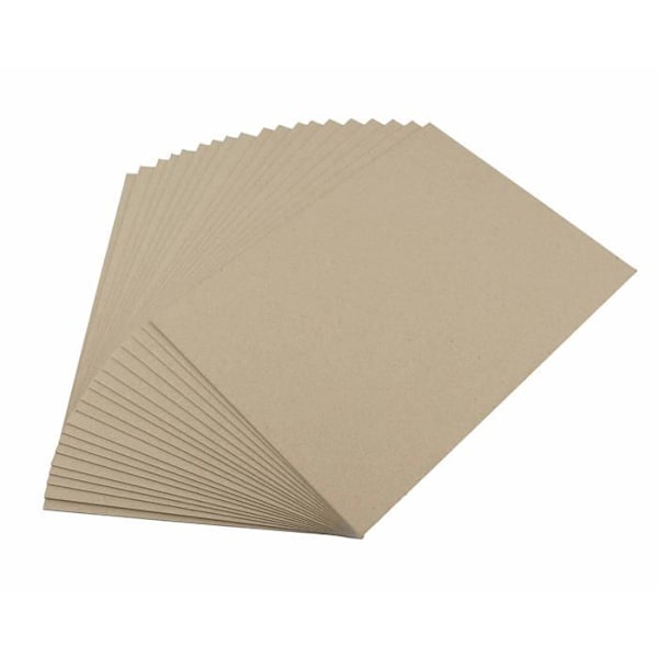 House of card - papper - HCP470 - Set med 40 ark grå kraftpapper 1500 mikron 945 g/m A6-format