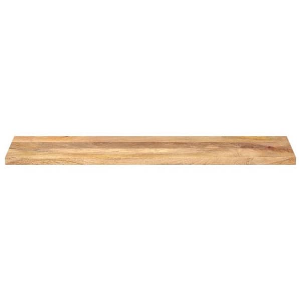 vidaXL Bordskiva 100x30x3,8cm rektangulär massiv mangoträ 371503
