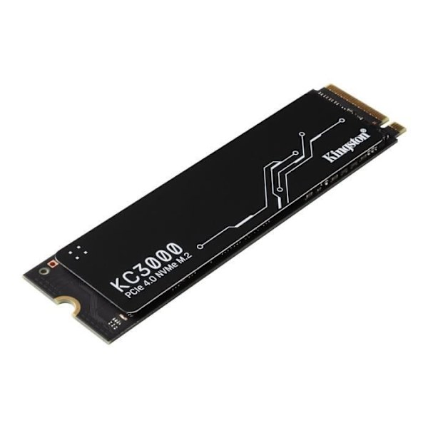 KINGSTON - Intern SSD - KC3000 - 4096GB - M.2 NVMe (SKC3000D/4096G)