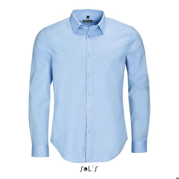 Chemise Sol's Blake mörkblå S