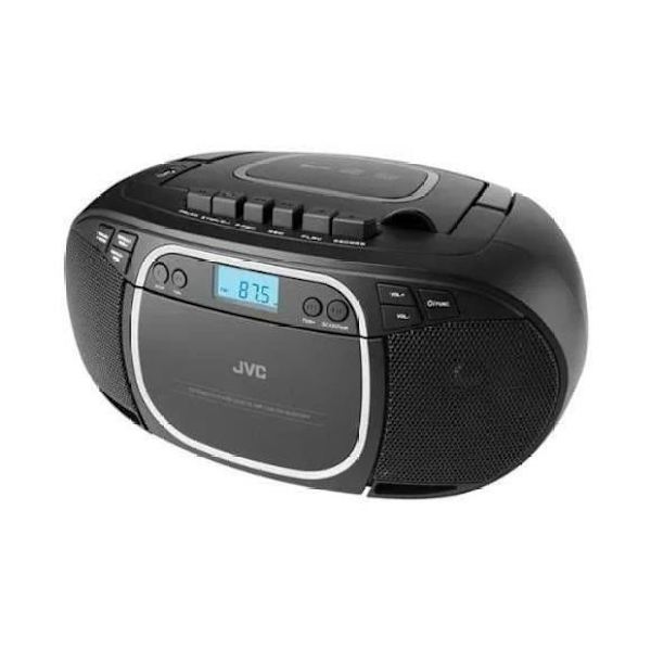 Radio CD - JVC - RCE451B - Bluetooth - USB - Svart