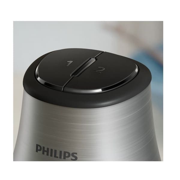 Philips Mini hackare skål glas 2l 500w silver - HR1503/00 silver-