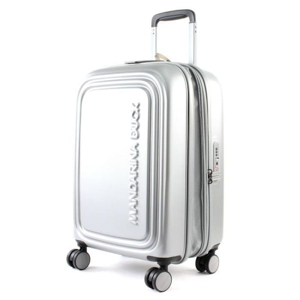 Expanderbar vagn - MANDARINA DUCK - Logoduck S - Silver - 4 hjul - Flexibel Pengar