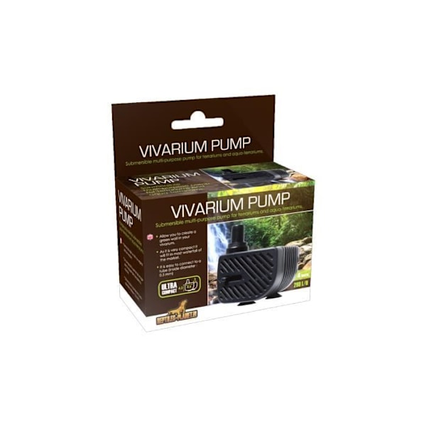 Pump för terrarium vattenfall Reptiler Vivarium Pump 4 W 280 L-H REPTILES-PLANET