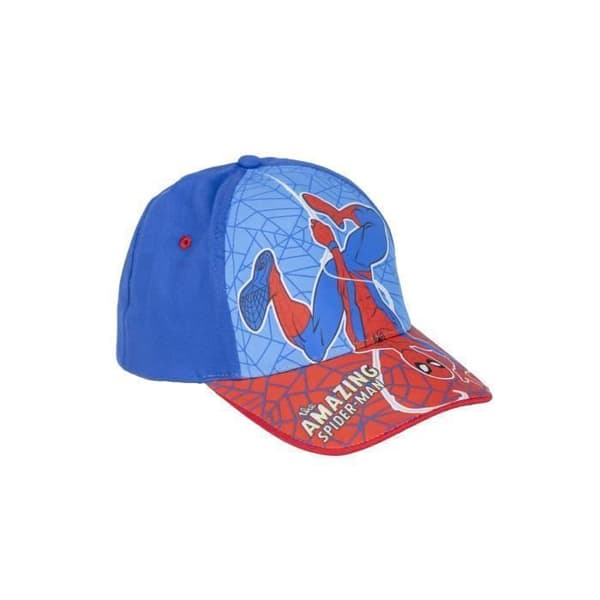 Keps Barn - DISNEY - Spider-Man - Blå - 100% bomull - Sportmode Blå tre