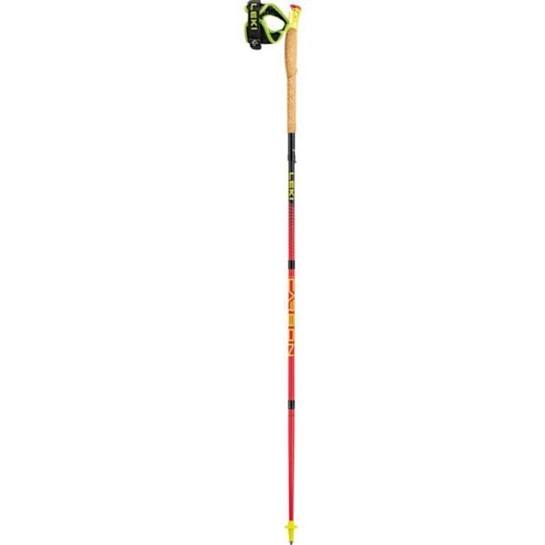 Leki Ultratrail FX One pole - röd/gul - 130 cm Röd