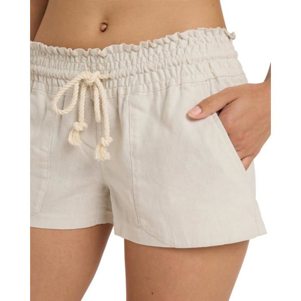 Ett smyckesetui - smyckesetui Roxy - ARJNS03007 - Dam Oceanside Shorts, Stone, M EU