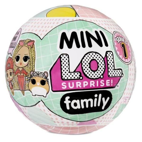 LOL. Surprise - Mini Family Collection - Miniatyr replika modedocka och tillbehör - Random Model Collectible
