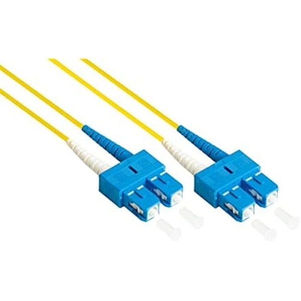 Fiberoptisk kabel - GOOD CONNECTIONS - OS2 - Enkelläge 9/125 - SC Duplex - 0,5 m
