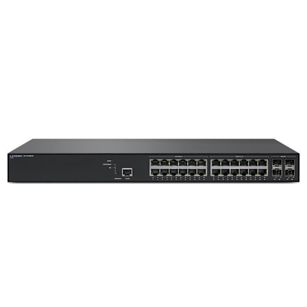 LANCOM GS-3528XUP MANAGED L3-LITE 12X1 12X2.5GBE 4 LANCOM SYSTEMS 6147 Svart