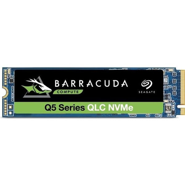 SEAGATE - Intern SSD - BarraCuda Q5 - 1TB - M.2 NVMe (ZP1000CV3A001)