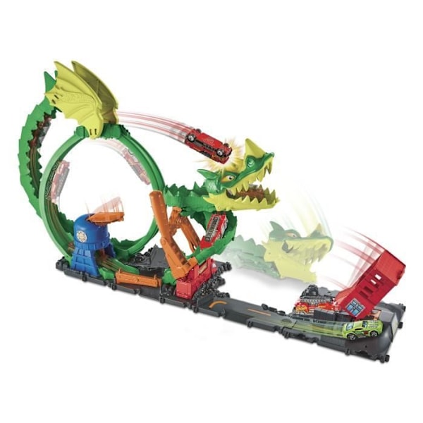 Hot Wheels - Dragon Attack Playset - Playset Flerfärgad