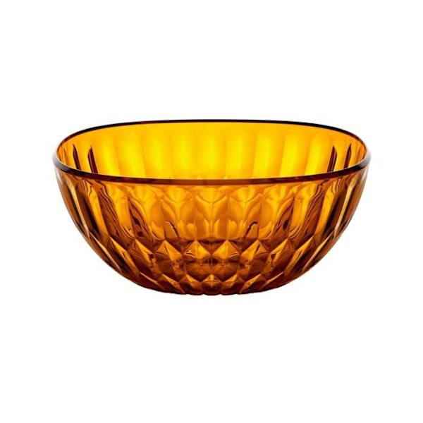 Behållare - GUZZINI - Vanity - Ø30cm - Orange - Bio-baserad akrylglas Arancione
