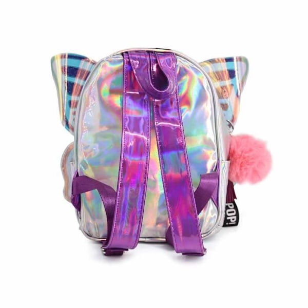 Fashion Ryggsäck Liten - Oh My Pop! Vingar - Silver - One Size Pengar