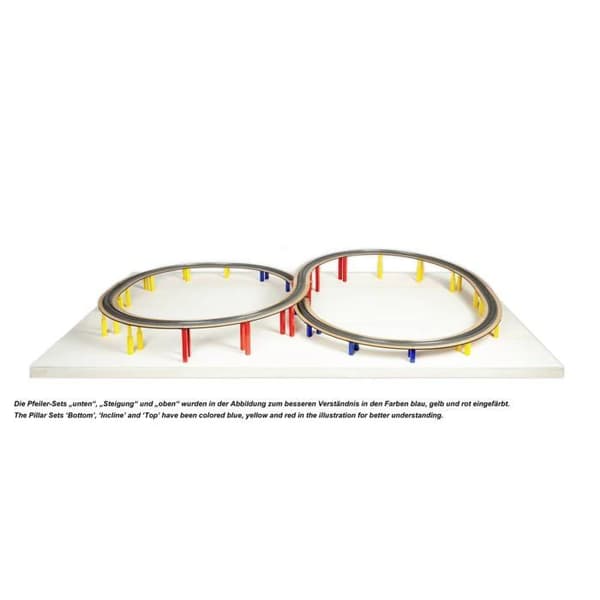 NOCH 53844 H0 Spårdel Easy-Track (l x H) 155 mm x 4 mm 553.75 mm Ej specificerat