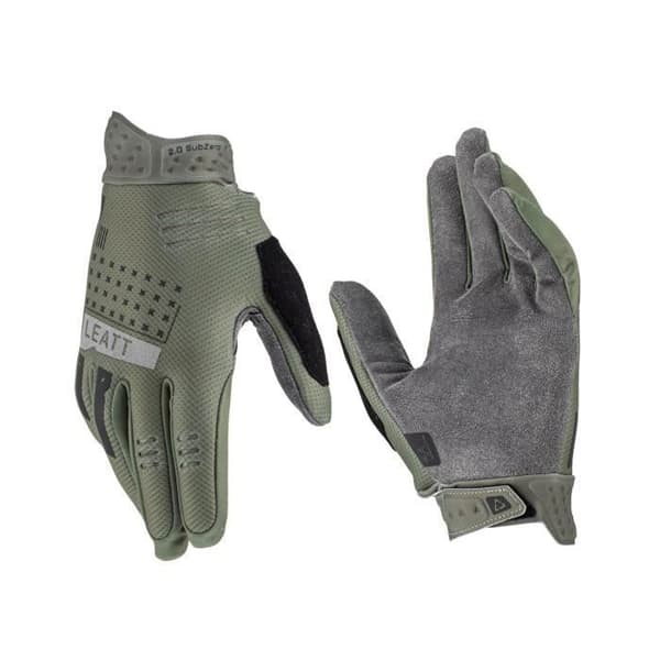 MTB-handskar - LEATT - 2.0 SubZero - Optimal isolering - MicronGrip-tyg - 3D Brush Guard-förstärkningar Grön S