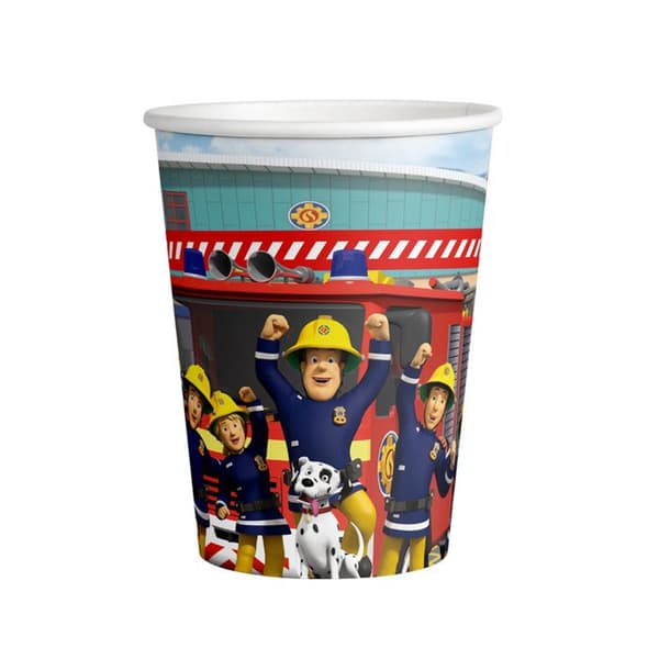 8 pappersmuggar Sam Räddningspatrull 250 ml