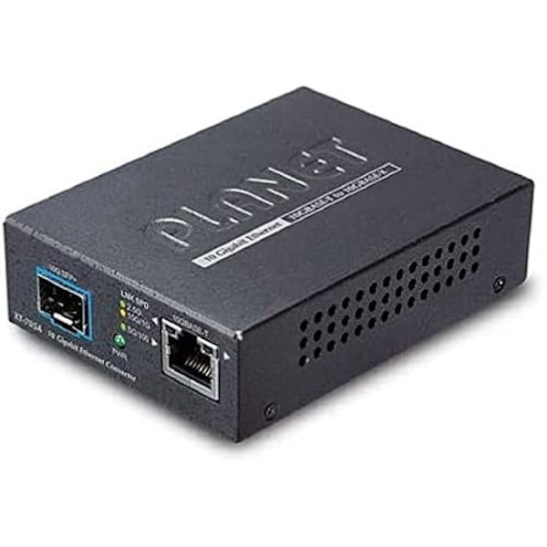 Mediaomvandlare - PLANET - XT-705A - 10GBASE-X SFP+ - Multi-mode och Single-mode - 2 portar