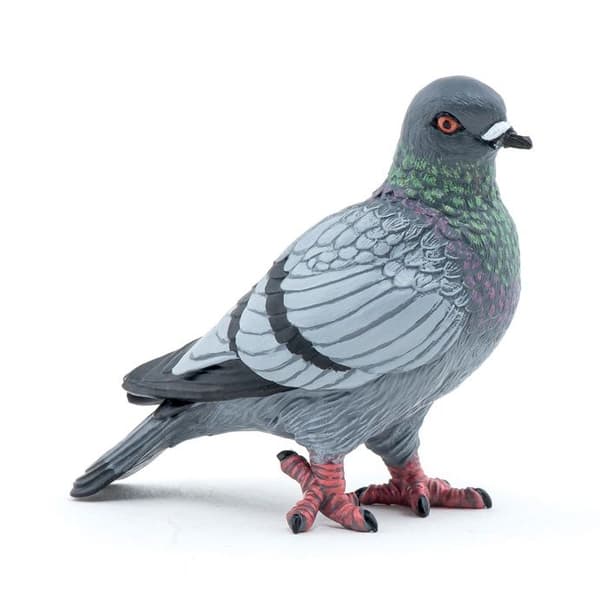 Papo - Pigeon Figurine Grå