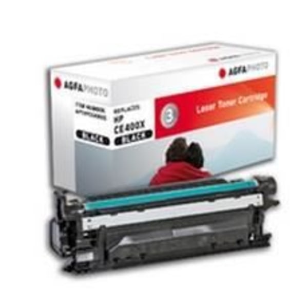 AGFAPHOTO CE400X tonerkassett för HP LaserJet Enterprise 500 - Svart - Räcker upp till 11 000 sidor