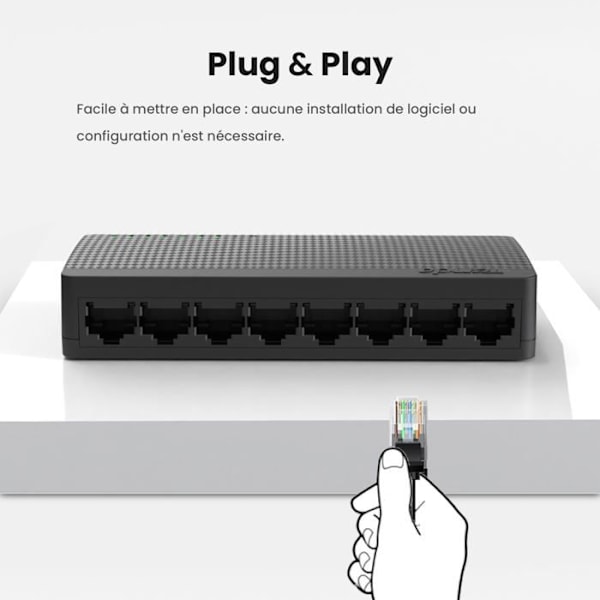 Switch - hub ethernet - injektor Tenda - SG108 V4.0