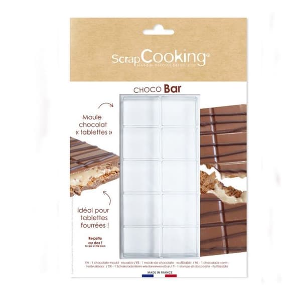 Scrapcooking Form för chokladtablett semi-stiff - 6761 Ej specificerat
