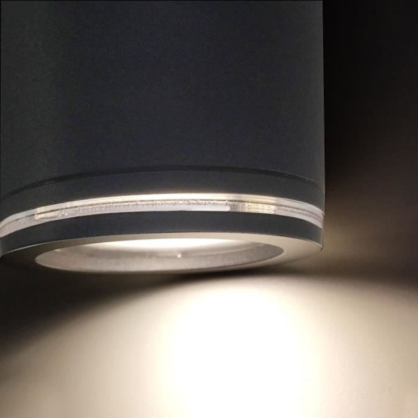 Utomhus LED-strålkastare med STEINEL Spot DUO Sensor Connect Bluetooth 14.6W 3000K - Antracit Grå