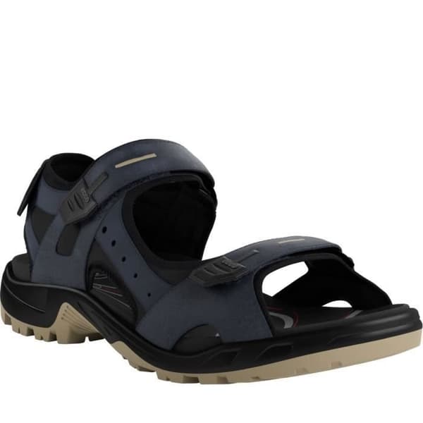 ECCO Offroad Sandaler för män blå i läder - spänne, gummisula Blå 44