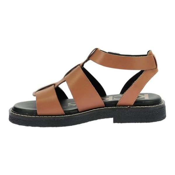 Kickers skor brun 39