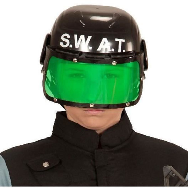 Barnhjälm S.W.A.T Visir (5/12 år) Grön