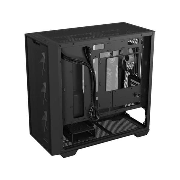 Asus A21 Plus Black Case - Tower - Micro-ATX/Mini-ITX - 3 interna fack - 5 expansionsfack