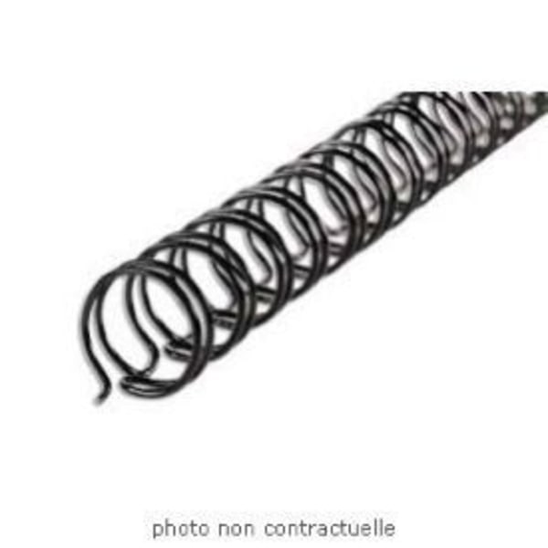 14,3 mm metallstavar Svart