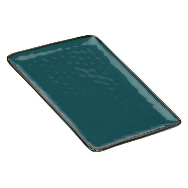 Rektangulär Tallrik - Rose&Tulipani - R135003626 - 36x26,5 cm - Färg Turkos - Vuxen Servis Turkos