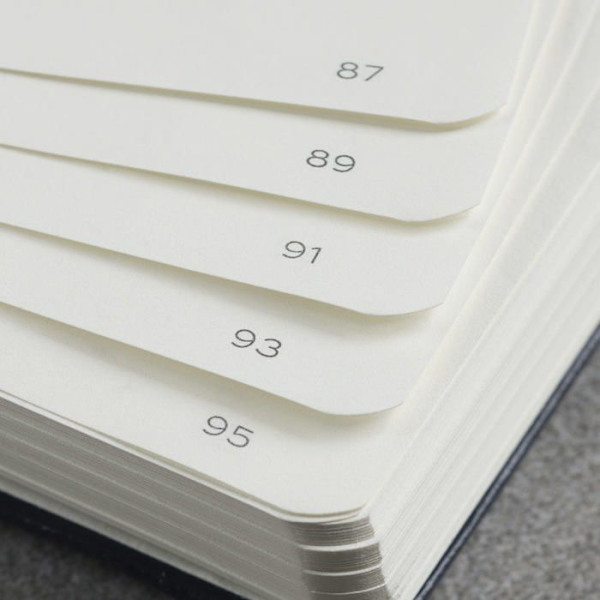 Leuchtturm1917 - 365635 - Composition Notebook (B5), Mjuk pärm, 123 numrerade sidor, Rising Sun, linje
