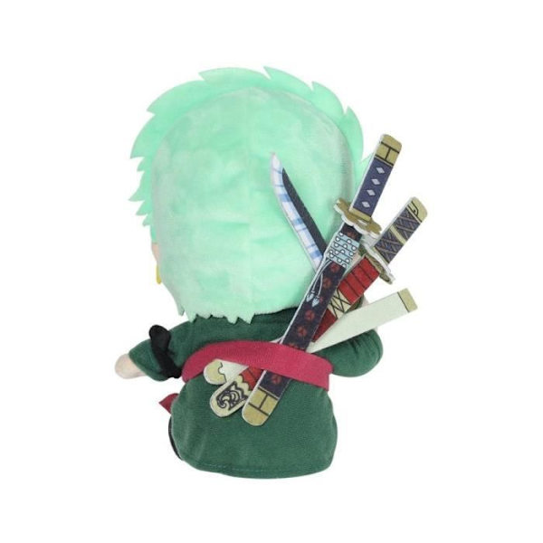 Plysch - Sakami Merchandise - One Piece - Rorona Zoro - 25 cm - Flerfärgad Flerfärgad