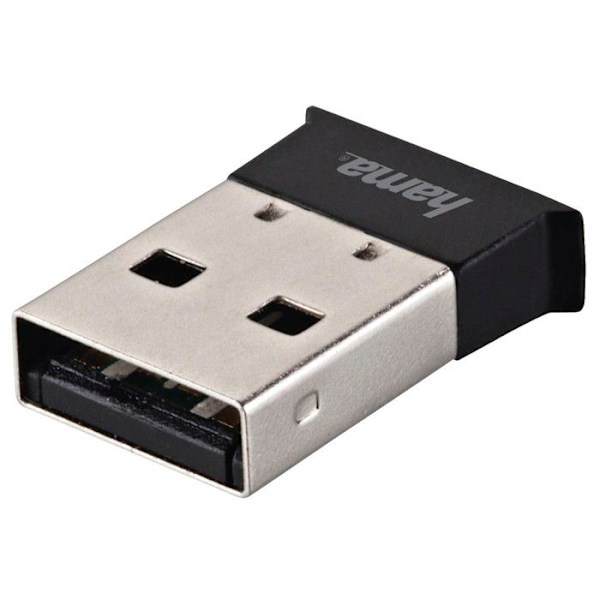 USB Bluetooth®-adapter, version 5.0 C2 + EDR Svart