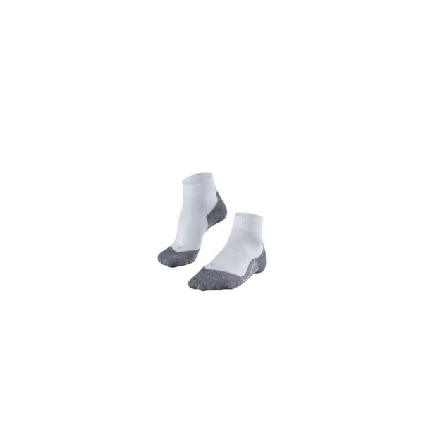 Strumpor - FALKE - RU4 Light Short - Vit - Lätt dämpning - Tredelat material Vit 42/43