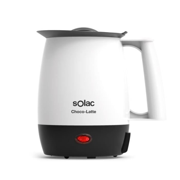 Solac MH9100 Choco-latte mjölkskummare - 250W - 1L kapacitet - Anti-kräm filter Vit