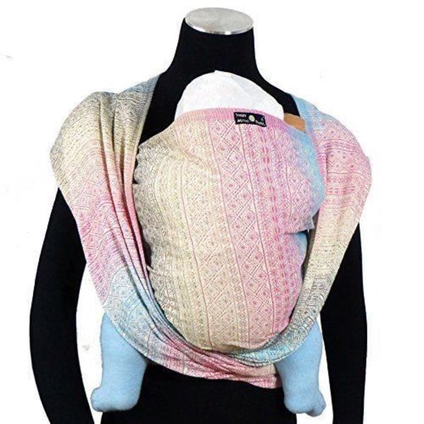 Didymos Prima Aurora Babysjal storlek 7 - Blå - 100 % ekologisk bomull