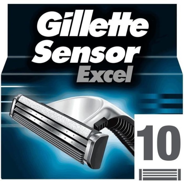 GILLETTE Sensor Excel rakblad x 10