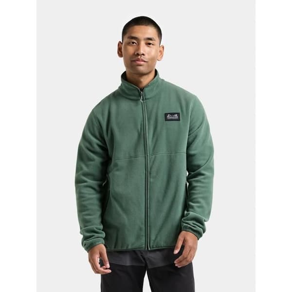 Didriksons Vito zip-up fleece mörk mossa XL