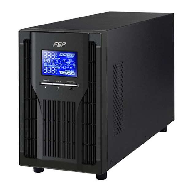 FSP Champ Tower Series 1k AC 120-300 V 900 Watt 1000 VA RS-232, USB-växelriktare Svart