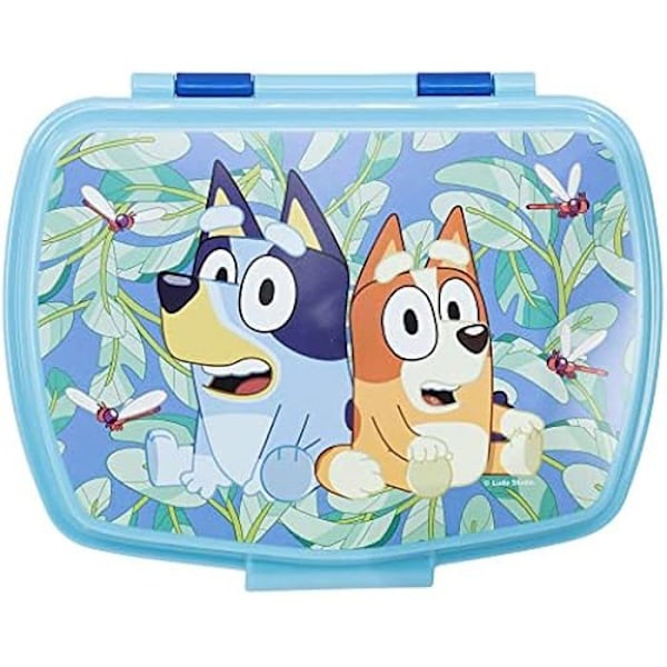 Rektangulär matlåda för barn - STOR - Flerfärgad - 5,6 cm x 14 cm x 17 cm Flerfärgad