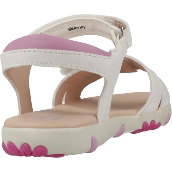 Sandaler flicka Geox S.Haiti D vit/mörkrosa 32