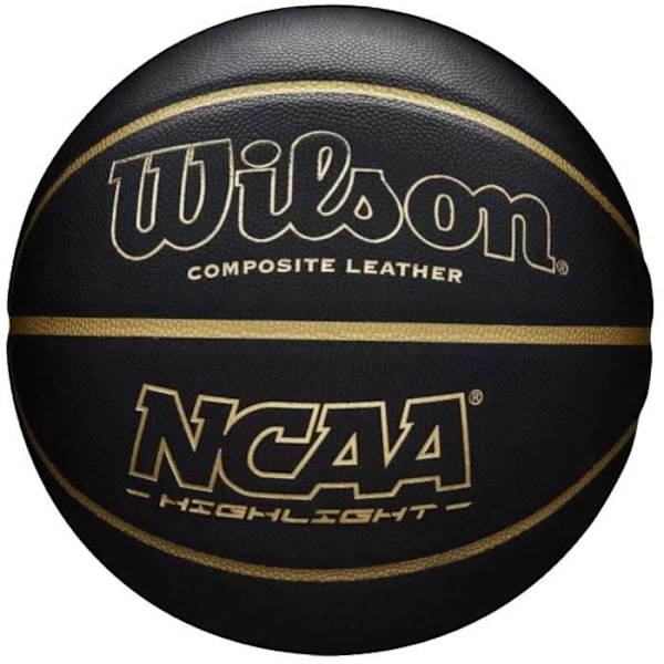 Wilson NCAA Highlight 295 Basket WTB067519XB, unisex, svart, basketbollar Svart